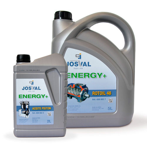 Huile lubrifiante - ENERGY+ series - Compresores Josval, S.L. - à base d'huile minérale / pour compresseur / industrielle
