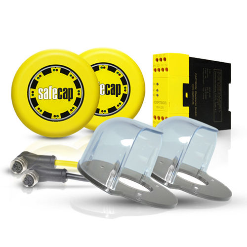 Commande bimanuelle capacitif -  SC4 - CAPTRON - IP69K / résiliente / pour bouton tactile