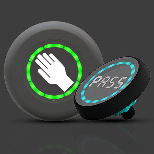 Bouton poussoir tactile - CANEO  - CAPTRON - capacitif / robuste / IP69K