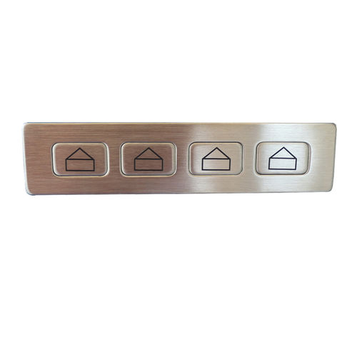 Clavier numérique 4 touches - K-TEK-B116FK - Key Technology China Limited - encastrable / en acier inoxydable / IP65