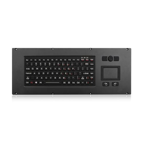 Clavier encastrable - K-TEK-M464-DTP-DHP-FN-BL - Key Technology China Limited - à touches mécaniques / avec touche Fn / 91 touches