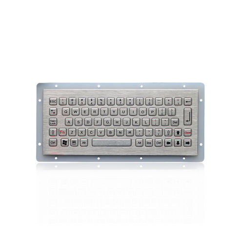 Clavier encastrable - K-TEK-B210-UT-DWP - Key Technology China Limited - à touches mécaniques / 68 touches / industriel