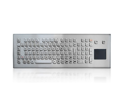 Clavier encastrable - K-TEK-A420TP-KP-FN-DWP - Key Technology China Limited - 2 touches de souris / 103 touches / avec pavé tactile