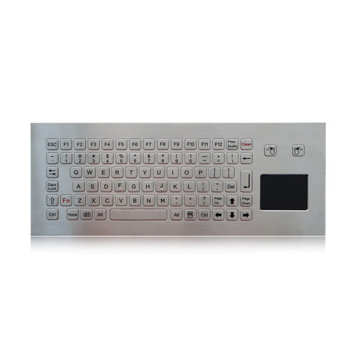 Clavier encastrable - K-TEK-B361TP-FN-DWP  - Key Technology China Limited - avec touche Fn / 2 touches de souris / 85 touches