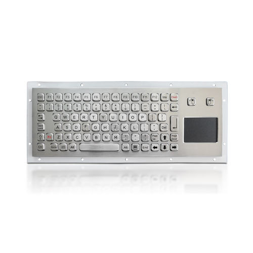Clavier encastrable - K-TEK-A343TP-FN-DWP - Key Technology China Limited - avec touche Fn / 2 touches de souris / 85 touches