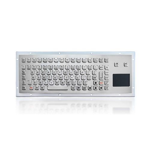 Clavier encastrable - K-TEK-A392TP-FN-DWP - Key Technology China Limited - avec touche Fn / 2 touches de souris / 90 touches