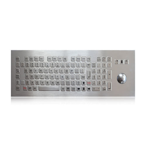 Clavier encastrable - K-TEK-B420-MTB-KP-FN-DWP - Key Technology China Limited - avec touche Fn / 3 touches de souris / 104 touches