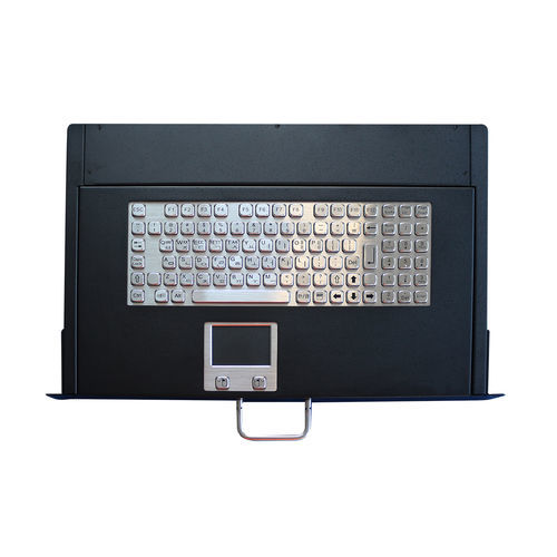 Clavier monté sur rack-tiroir - K-TEK-A320KP-FN-A83TP - Key Technology China Limited - avec touche Fn / 2 touches de souris / 99 touches