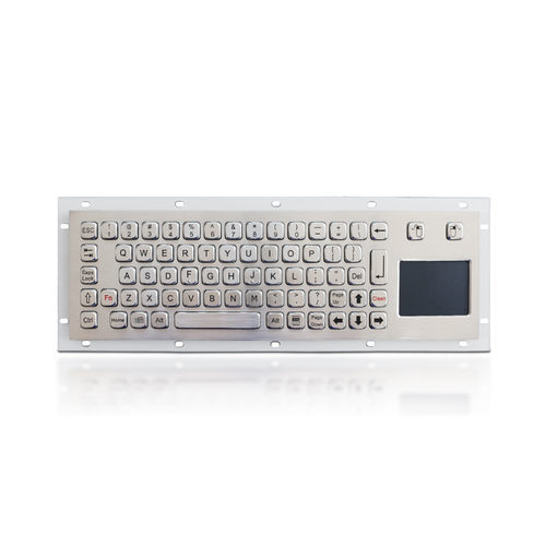 Clavier encastrable - K-TEK-A343TP-DWP - Key Technology China Limited - avec touche Fn / 2 touches de souris / 70 touches