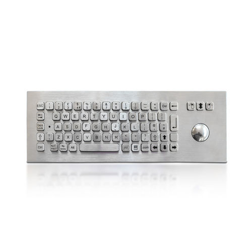 Clavier encastrable - K-TEK-A361-MTB-DWP - Key Technology China Limited - à touches mécaniques / 3 touches de souris / 71 touches