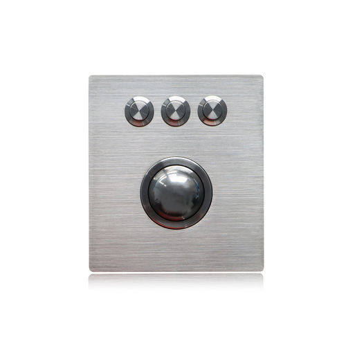 Trackball optique - K-TEK-B107-38-OTB-DWP - Key Technology China Limited - encastrable / 38 mm / USB