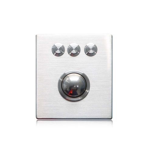 Trackball optique - K-TEK-B107-38-OTB-DT-DWP - Key Technology China Limited - de bureau / 38 mm / USB