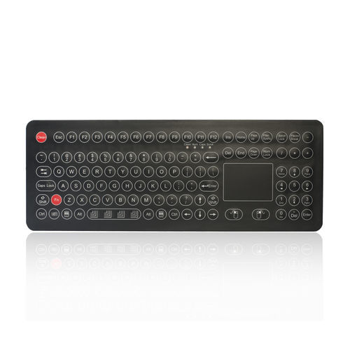 Clavier compact - K-TEK-D396TP-KP-FN-DT - Key Technology China Limited - de bureau / à touches mécaniques / avec touche Fn