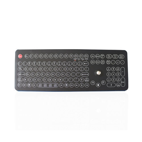Clavier de bureau - K-TEK-D396-OTB-KP-FN-DT - Key Technology China Limited - avec touche Fn / 3 touches de souris / 109 touches