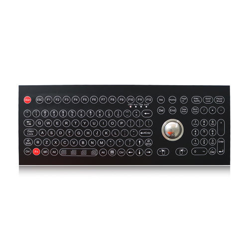 Clavier encastrable - K-TEK-D410-OTB-KP-FN - Key Technology China Limited - à touches mécaniques / à membrane / avec touche Fn