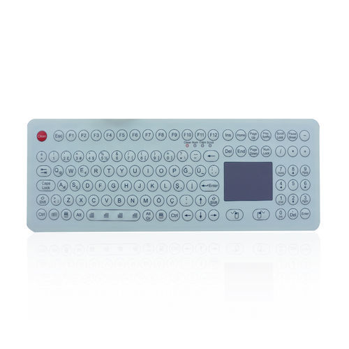 Clavier encastrable - K-TEK-D399TP-KP-FN - Key Technology China Limited - à touches mécaniques / à membrane / avec touche Fn