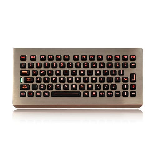 Clavier de bureau - K-TEK-M298-FN-DT-BL - Key Technology China Limited - avec touche Fn / 82 touches / industriel