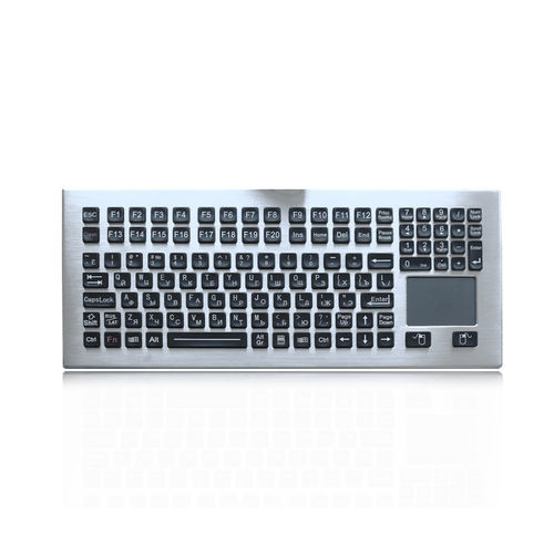 Clavier de bureau - K-TEK-M383TP-KP-FN-DT-DWP - Key Technology China Limited - avec touche Fn / 2 touches de souris / 116 touches