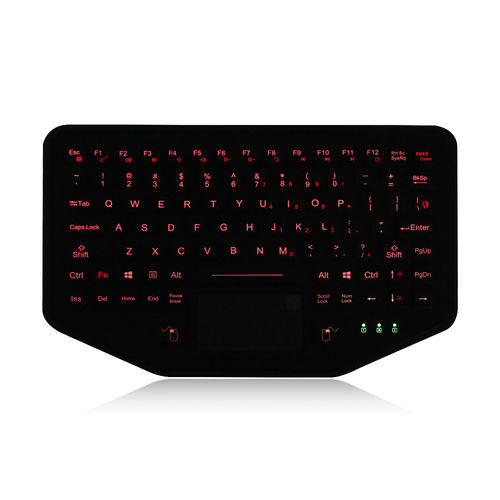 Clavier de bureau - K-TEK-M284TP-FN-BL-IL-FDT - Key Technology China Limited - à touches mécaniques / avec touche Fn / 2 touches de souris