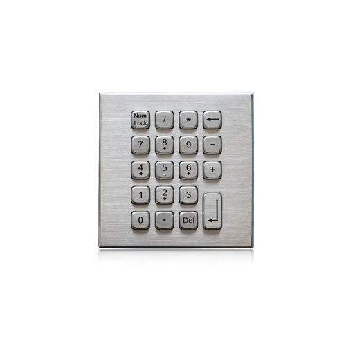 Clavier numérique 19 touches - K-TEK-A118KP-DT-DWP - Key Technology China Limited - benchtop / en métal / en acier inoxydable