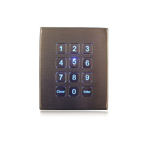 Clavier numérique 12 touches - K-TEK-B88KP-DT-BL-DWP - Key Technology China Limited - benchtop / en métal / en acier inoxydable
