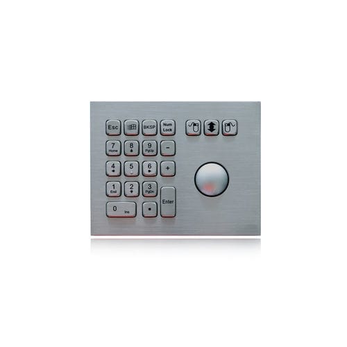 Trackball mécanique - K-TEK-A160TB-KP - Key Technology China Limited - encastrable / 38 mm / USB