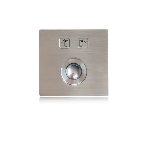Trackball optique - K-TEK-B95-25-OTB-UT-DWP - Key Technology China Limited - encastrable / 1 inch (25 mm) / en acier inoxydable