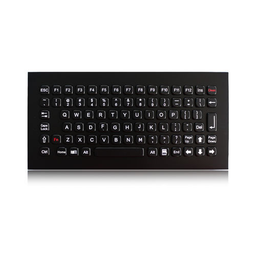 Clavier encastrable -  K-TEK-A290-FN-BT-DWP - Key Technology China Limited - avec touche Fn / 83 touches / pour usage extérieur