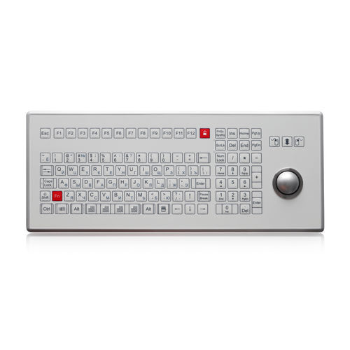 Clavier encastrable - K-TEK-D410-OTB-KP-FN-SW-EP - Key Technology China Limited - micro-interrupteur / à membrane / avec touche Fn