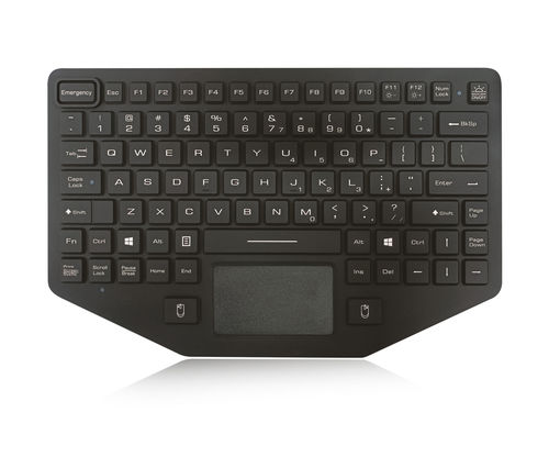 Clavier encastrable - K-TEK-M281TP-FN-BL-ML-OEM - Key Technology China Limited - capacitif / avec touche Fn / 2 touches de souris