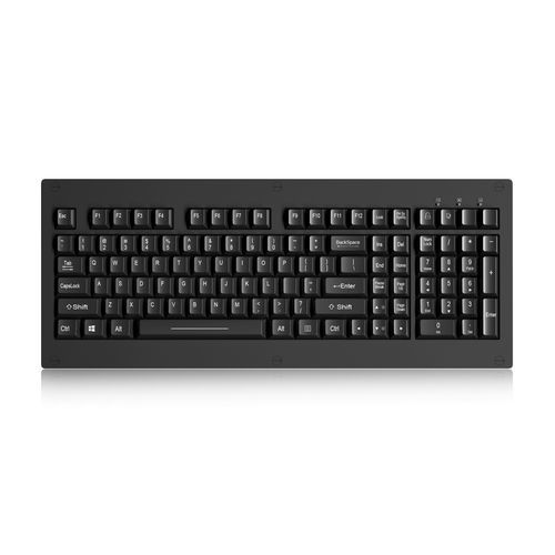 Clavier encastrable - K-TEK-M418KP-FN-BL-MA-NV-151B - Key Technology China Limited - à touches mécaniques / avec touche Fn / 107 touches