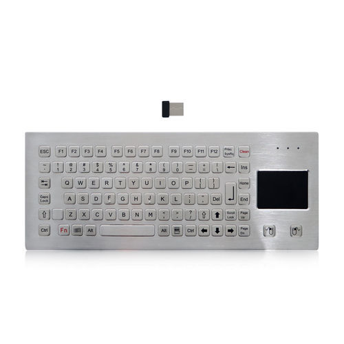 clavier en acier inoxydable brossé - Key Technology China Limited