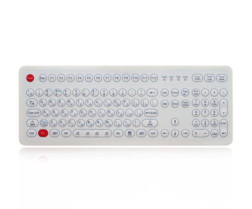 Clavier IP68 - K-TEK-D399KP-FN-DT - Key Technology China Limited - de bureau / à touches mécaniques / à membrane