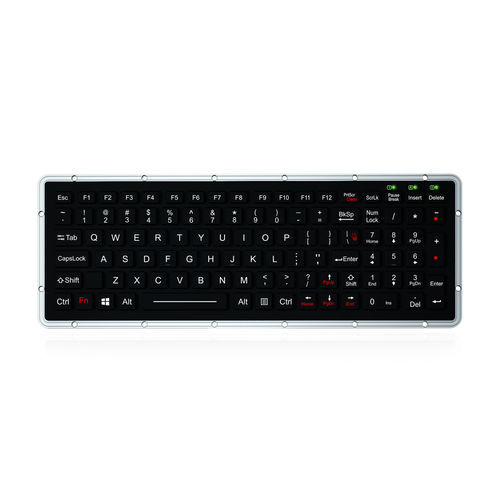 Clavier encastrable - K-TEK-M327KP-FN-BL-IT-ML-DWP - Key Technology China Limited - à touches mécaniques / avec touche Fn / 101 touches