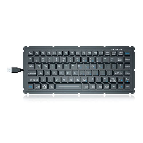 Clavier encastrable - K-TEK-M302-FN-BL-ML - Key Technology China Limited - à touches mécaniques / avec touche Fn / 87 touches