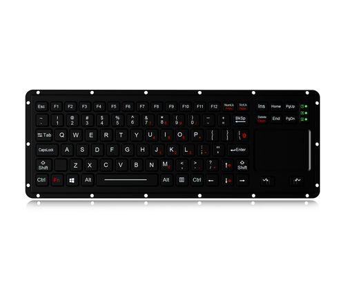 Clavier encastrable - K-TEK-M315TP-FN-BL-ML - Key Technology China Limited - à touches mécaniques / 2 touches de souris / 89 touches