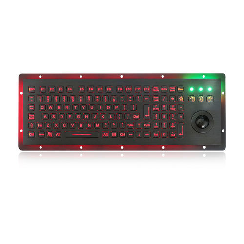 Clavier encastrable - K-TEK-B312-OTB-KP-FN-BL-DWP  - Key Technology China Limited - à touches mécaniques / avec touche Fn / 3 touches de souris