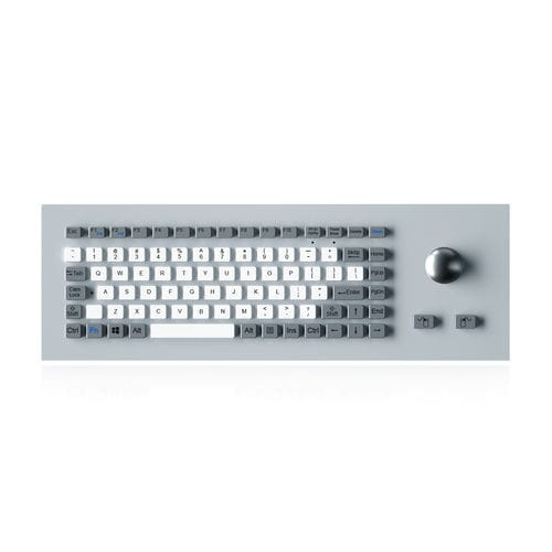 Clavier encastrable - K-TEK-M405-38-MTB-60-FN-DWP - Key Technology China Limited - à touches mécaniques / avec touche Fn / 2 touches de souris