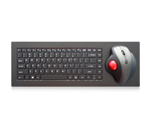 Clavier encastrable -  K-TEK-V440-OTB-FN-BT - Key Technology China Limited - à interrupteurs à ciseaux / 86 touches / avec trackball