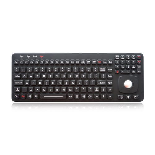 Clavier encastrable - K-TEK-M366-OTB-KP-FN-BL-SS - Key Technology China Limited - à touches mécaniques / 3 touches de souris / 111 touches
