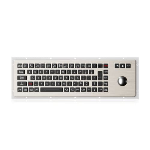 Clavier encastrable - K-TEK-M380-OTB-DWP - Key Technology China Limited - à touches mécaniques / 3 touches de souris / 76 touches