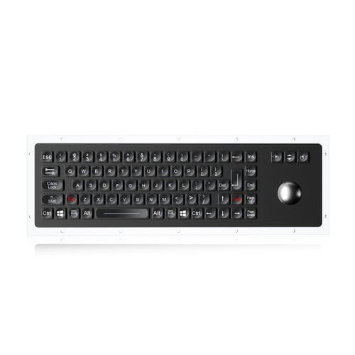 Clavier encastrable -  K-TEK-M380-OTB-BT-IL-DWP - Key Technology China Limited - à touches mécaniques / 3 touches de souris / 76 touches