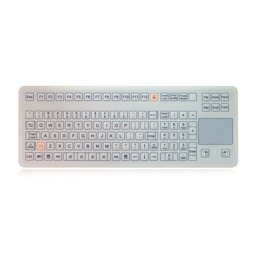 Clavier de bureau - K-TEK-D399TP-KP-FN-DT-SW - Key Technology China Limited - à membrane / 2 touches de souris / 111 touches