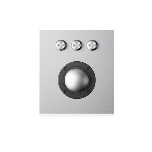 Trackball optique - K-TEK-B107-OTB-AVR-DWP - Key Technology China Limited - encastrable / 38 mm / USB