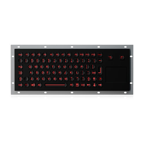 Clavier encastrable - K-TEK-M343TP-FN-BL-BT-DWP - Key Technology China Limited - à touches mécaniques / avec touche Fn / 2 touches de souris