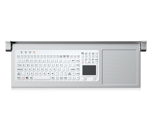 Clavier à touches mécaniques - K-TEK-M560TP-KP-FN-BL-SDT-SS - Key Technology China Limited - 2 touches de souris / 110 touches / avec pavé tactile