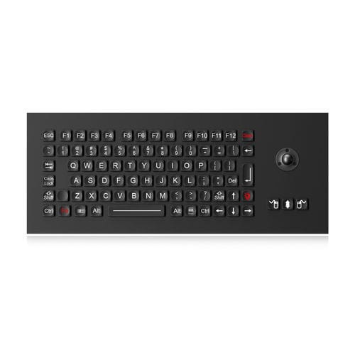 Clavier encastrable -  K-TEK-M361-14-LTB-FN-BL-BT-DWP-V02 - Key Technology China Limited - à touches mécaniques / 3 touches de souris / 86 touches