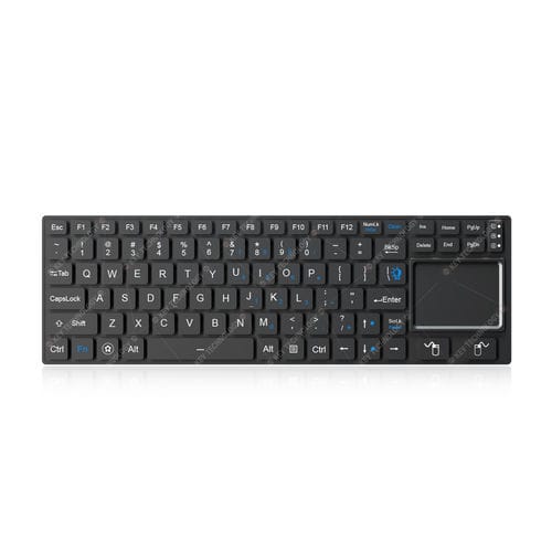 Clavier encastrable - K-TEK-V340TP-FN-BL-FC-SC-ML-DWP - Key Technology China Limited - à interrupteurs à ciseaux / 2 touches de souris / 88 touches