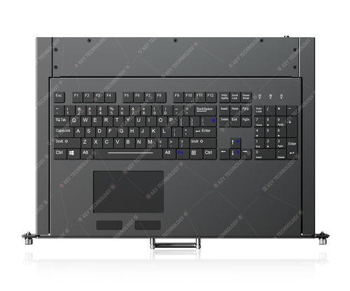 Clavier encastrable - K-TEK-V440TP-KP-FN-BL-SC-DR - Key Technology China Limited - à interrupteurs à ciseaux / avec touche Fn / 104 touches