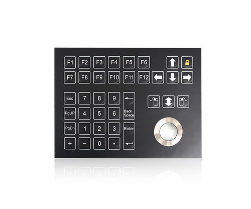 Clavier numérique avec touche Fn - K-TEK-D185-OTB-KP-SW - Key Technology China Limited - 3 touches de souris / encastrable / à membrane